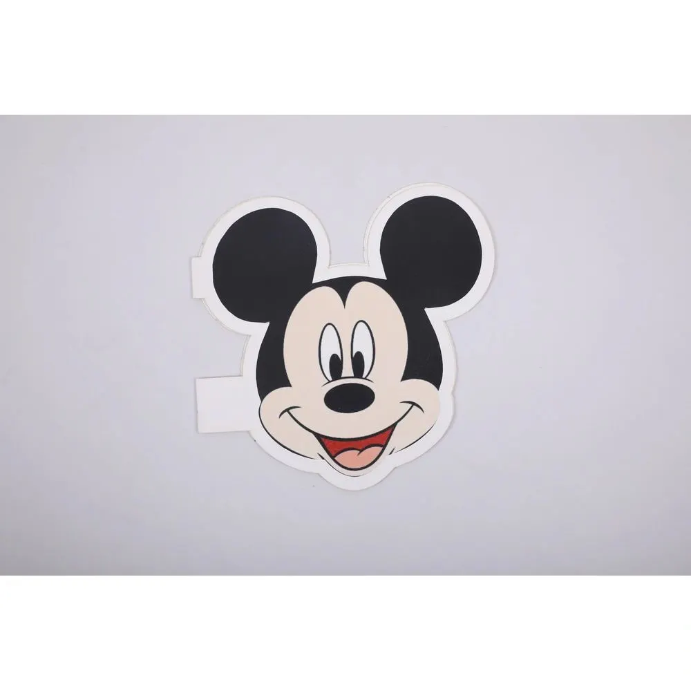 Mickey Mouse Shape Birthday Card